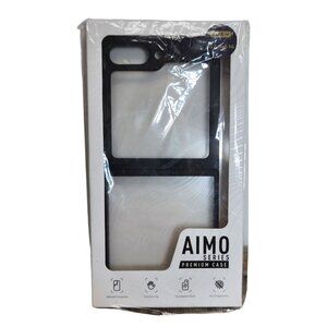 New Dux Ducis Aimo Series Premium Case Samsung SS Z Flip 5 Phone Case Black Clea